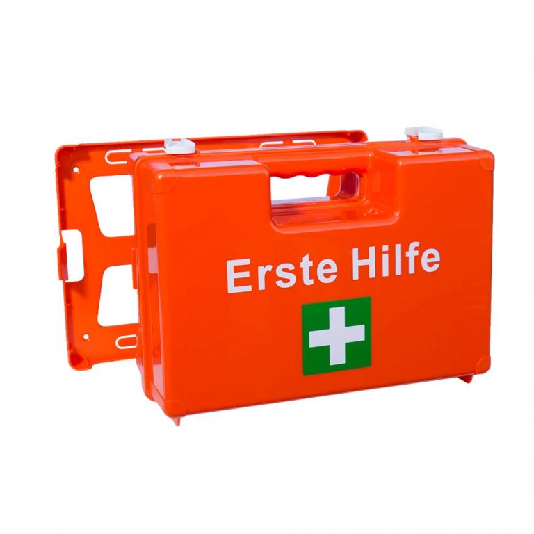 ABS Verbandkoffer inklusive DIN13157 in Orange Größe S