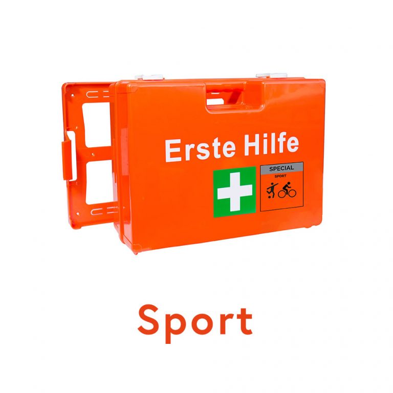 Erste Hilfe Kasten für Sport