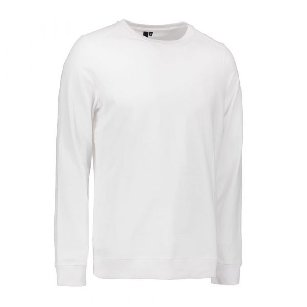 ID Core O Neck Sweatshirt für Herren in Weiß