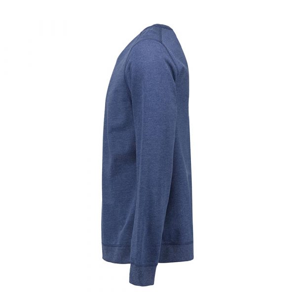 ID Core O Neck Sweatshirt für Herren in Blau meliert